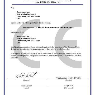 declaration-of-conformity-rosemount-3144p-transmitter-en-3111302-page-001