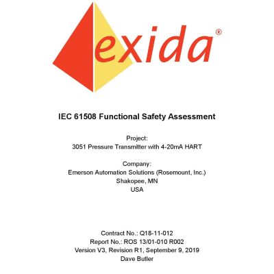 product-certificate-iec-61508-functional-safety-assessment-for-rosemount-3051-pressure-transmitter-en-76906-page-001-min